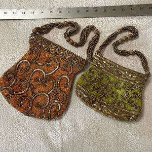 Beaded mini purses